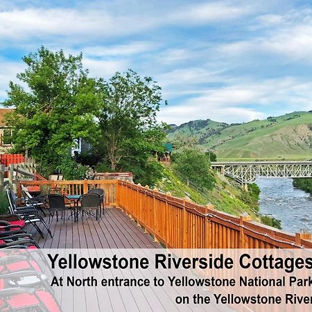 Yellowstone Riverside Cottages Гардінер Екстер'єр фото